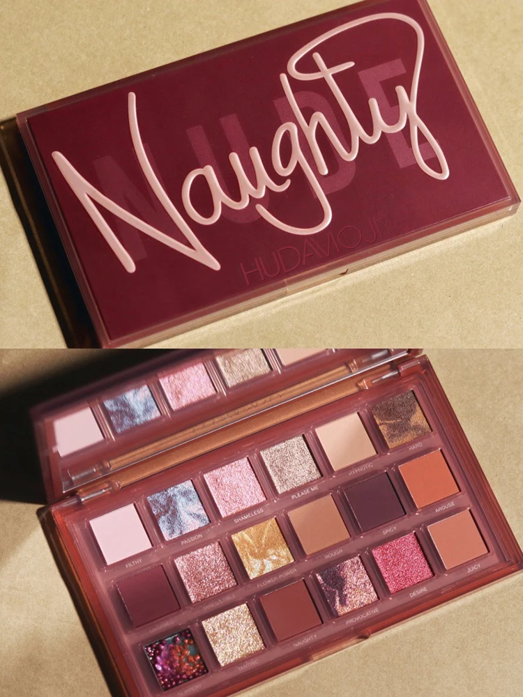 

Shimmer Matte 18Color Eyeshadow Palette Metallic Pearlescent Glitter Eyeshadow Pallete Pigmented Diamond Makeup Palette Cosmetic