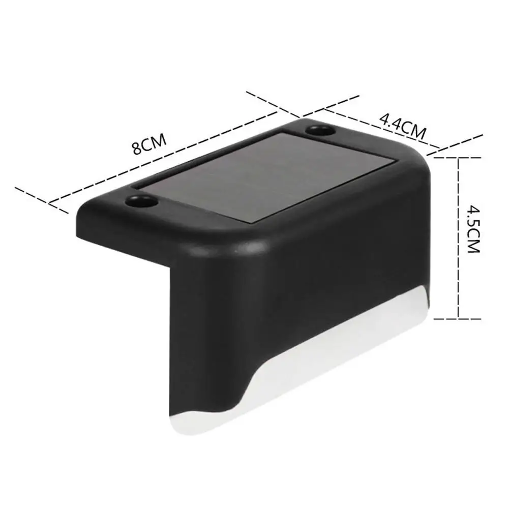 

High-brightness LED Solar Light Waterproof Durable Wall Stair Lamp Intelligent Control Light For Outdoor Path Courtyard