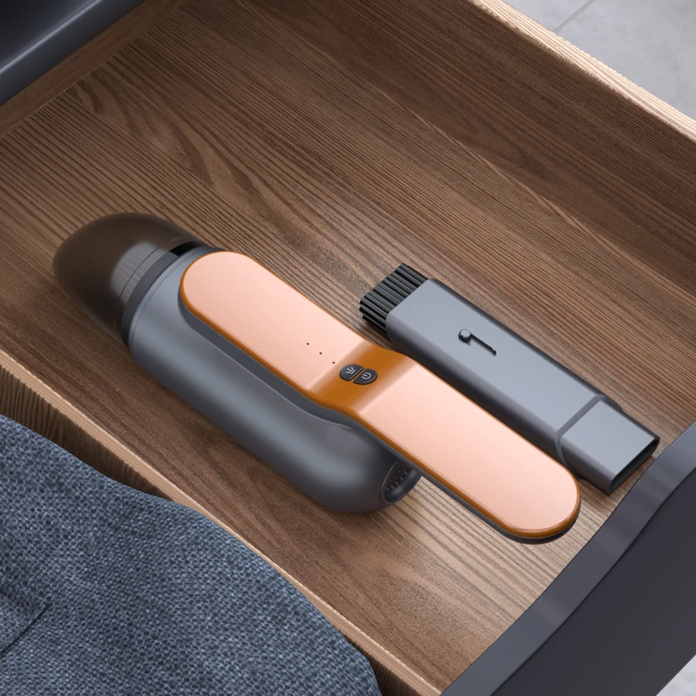 Ручной беспроводной автомобильный пылесос портативный мини-пылесос с УФ-лампой