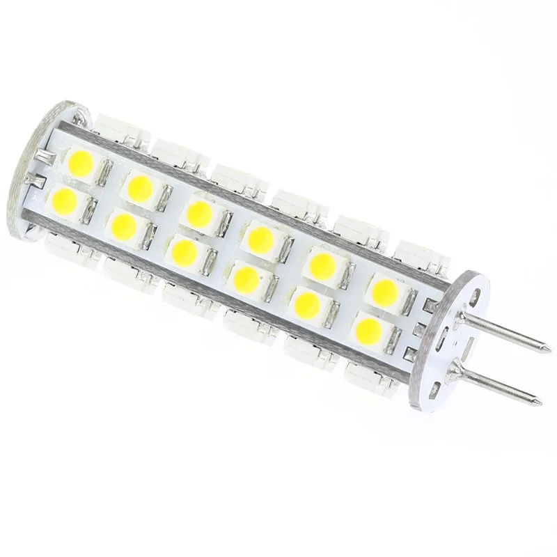 С регулируемой яркостью GY6.35 Led G6.35 кукурузная лампа 51 светодиоды 3528SMD белое свечение, теплое белое свечение, 12V 24V 3W супер яркий светодиод повышенной Мощность освещение 1 шт./лот