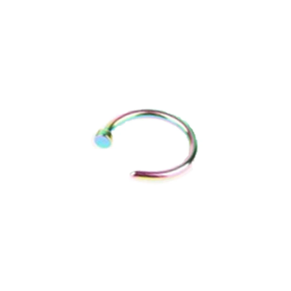 

1pcs U Shaped Fake Nose Ring Hoop Septum Rings Stainless Steel Nose Piercing Fake Piercing Jewelry fake nose ring