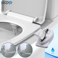 new model for left hand use double nozzle bidet accessory special nozzle for ladies