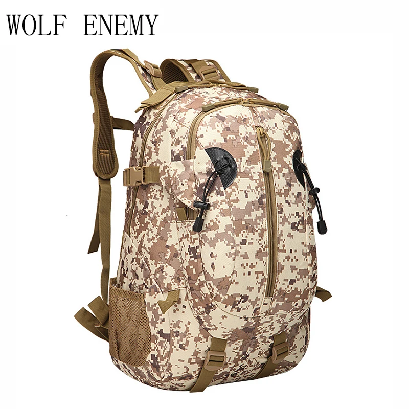 Тактический Камуфляжный спортивный рюкзак для мужчин и женщин дорожный уличный