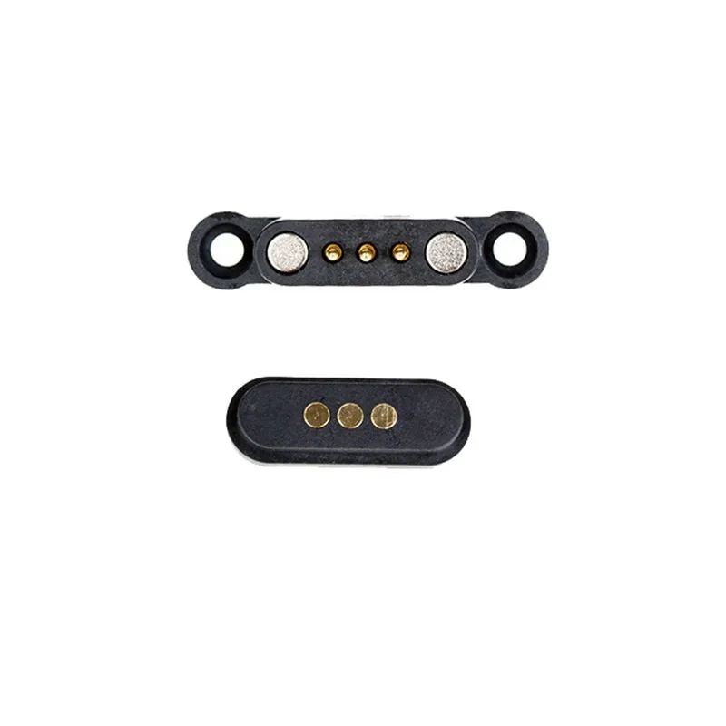 Pogo pin коннектор тестовый pogopin 3p 3pin Магнитный пружинный шаг: 2 3 мм через отверстия