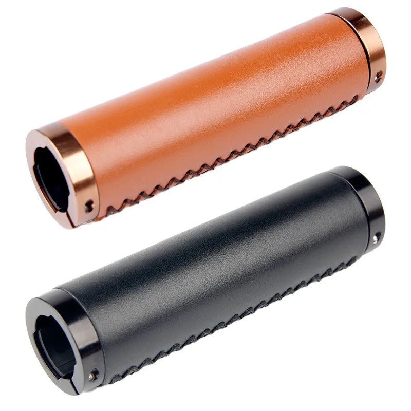 Винтажный велосипедный руль в стиле ретро из сплава пластика ПУ кожи Мягкий