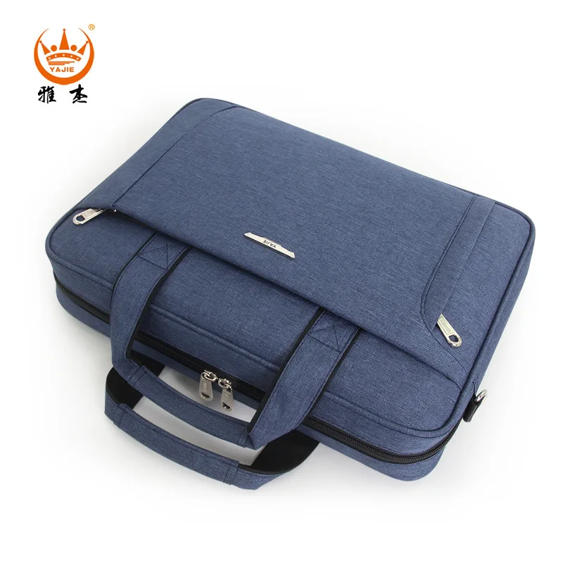 

Yajie 14-Inch 15.6-Inch Computer Bag Oxford Cloth Men's Handbag Business Shoulder Bag Anti-Spillage File Bag Customization