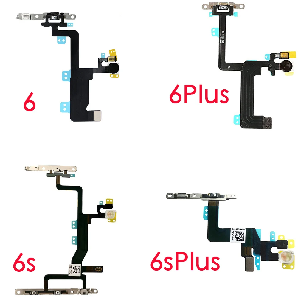 Шлейф со светодиодной вспышкой и выключением питания для iPhone 6 Plus 6s | Мобильные