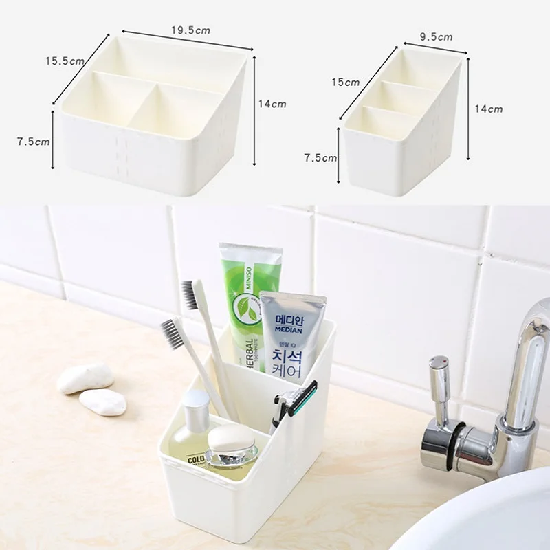 WBBOOMING 2 цвета пластиковый органайзер для макияжа контейнер хранения косметики