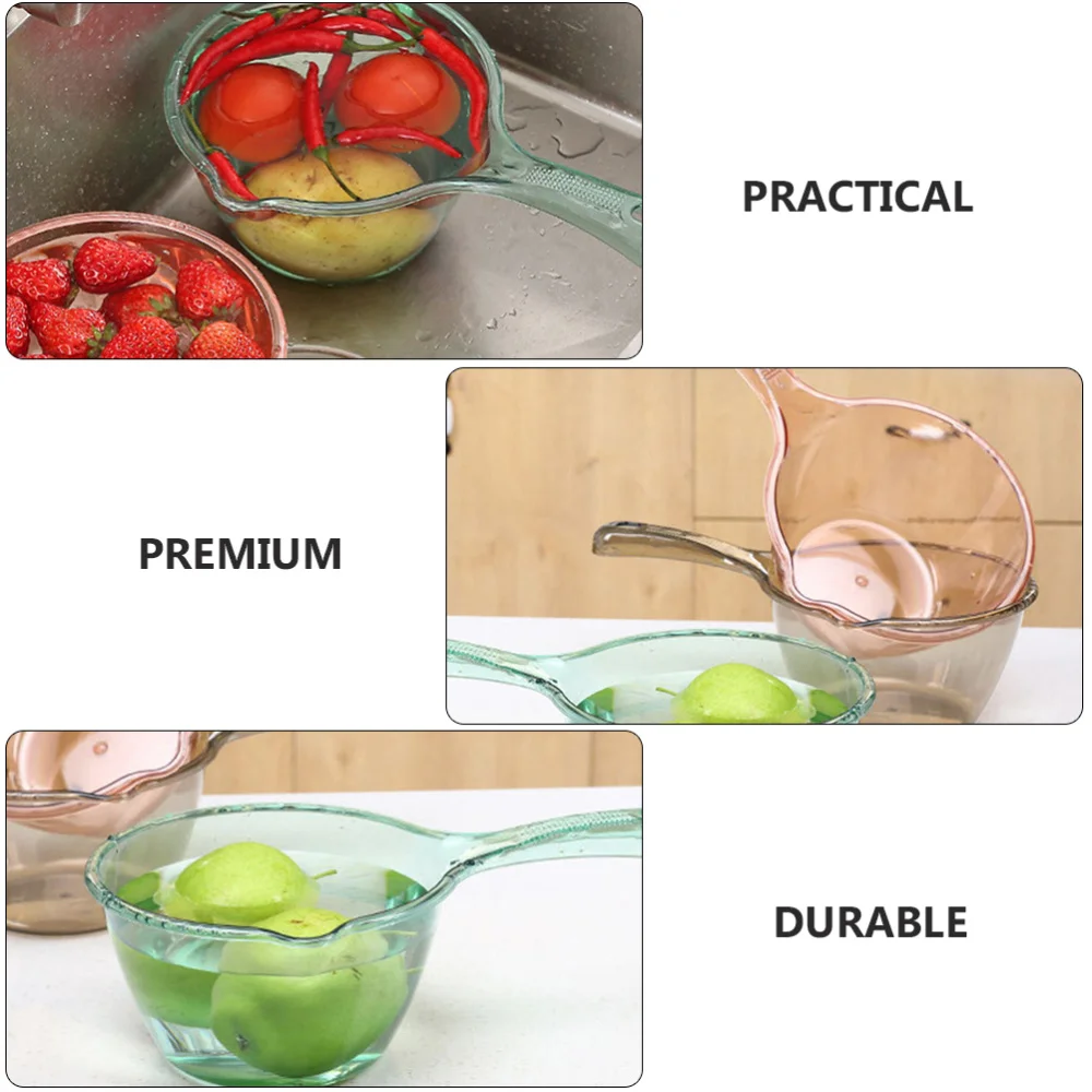 

3pcs Thickened Ladles Kitchen Handle Ladles Household Durable Scoops