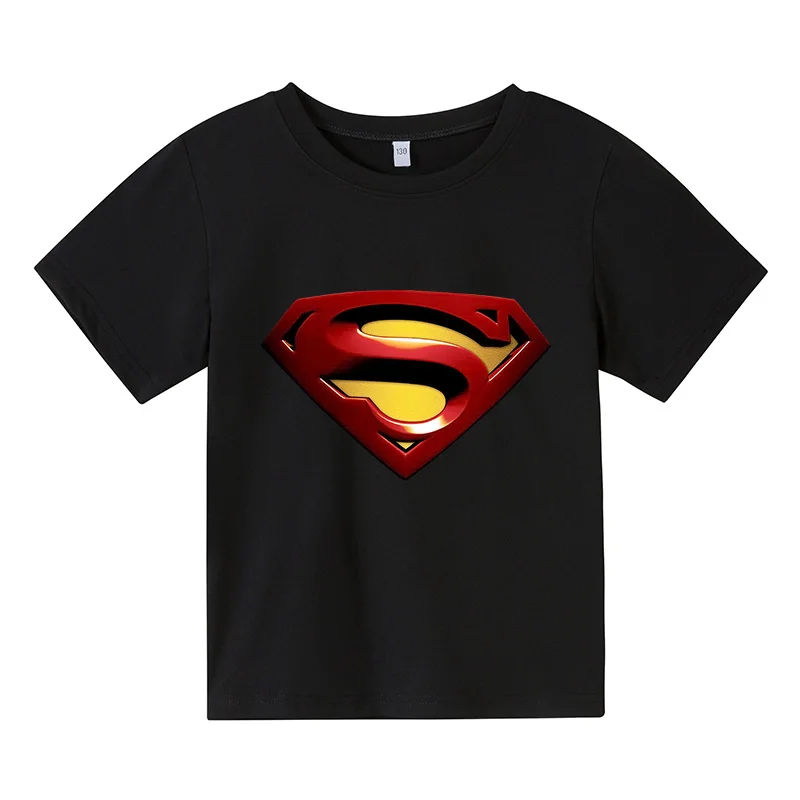 

Summer print children's short-sleeved T-shirt cartoon anime cotton Harajuku casual top tee clothing 4T-14T