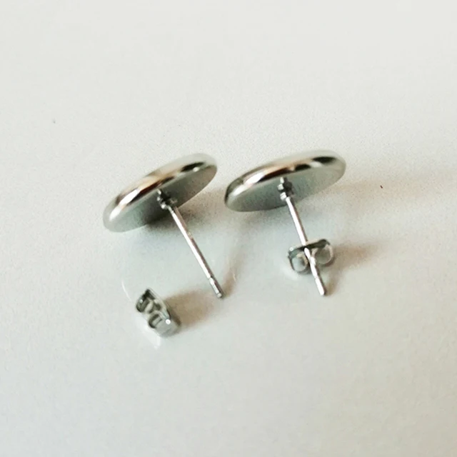 Новинка мультфильм серьги-гвоздики в виде лисы лесной био круглых ювелирных