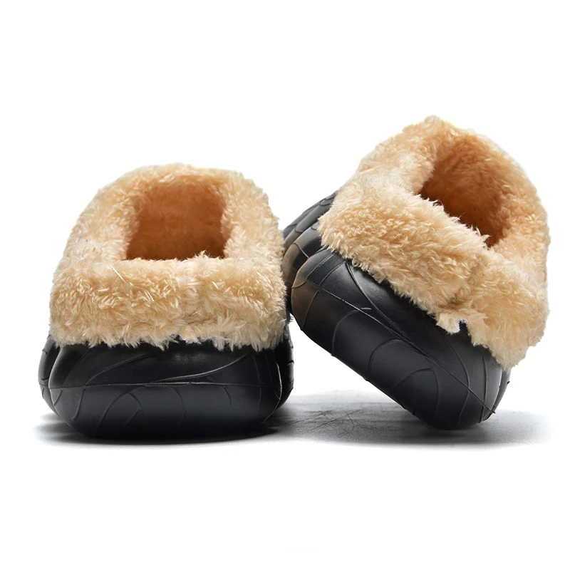 Зимние Стандартные мужские и женские домашние хлопковые Туфли тапочки