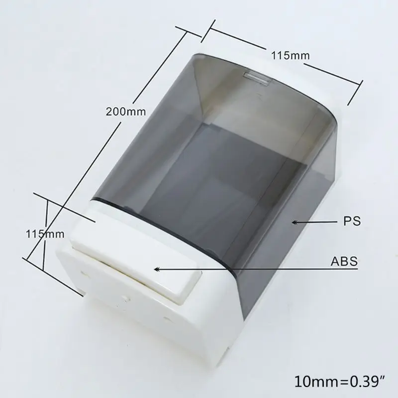 

K1KB Wall Mounted Manual Soap Dispenser 1000ml for Shampoo Conditioner Shower Gel Container Perfect for Bathroom Kitchen