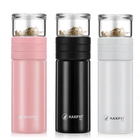 stainless steel tea thermos vacuum cup thermos temperature display thermoses tea cup insulated thermal thermos cup tea infuser