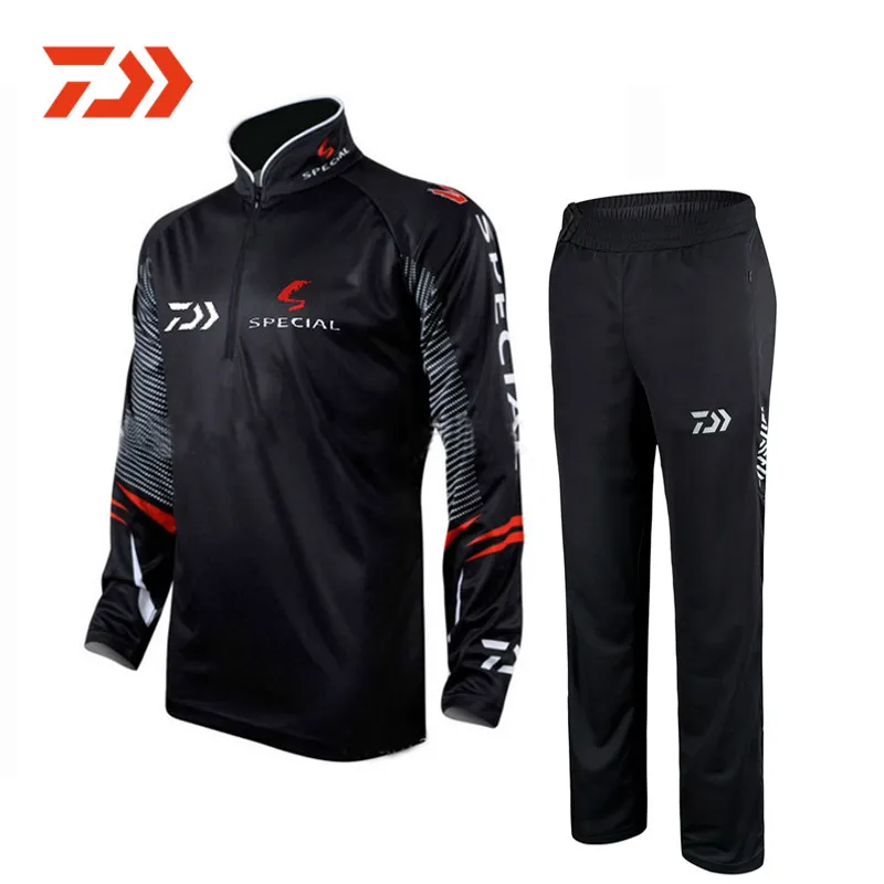 

Новинка 2021, одежда для рыбалки Daiwa, мужской дышащий защитный комплект для рыбалки, спортивный костюм для рыбалки на открытом воздухе, летняя ...
