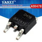 10 шт. AOD478 SOT252 D478 TO-252 SMD новый MOS FET транзистор