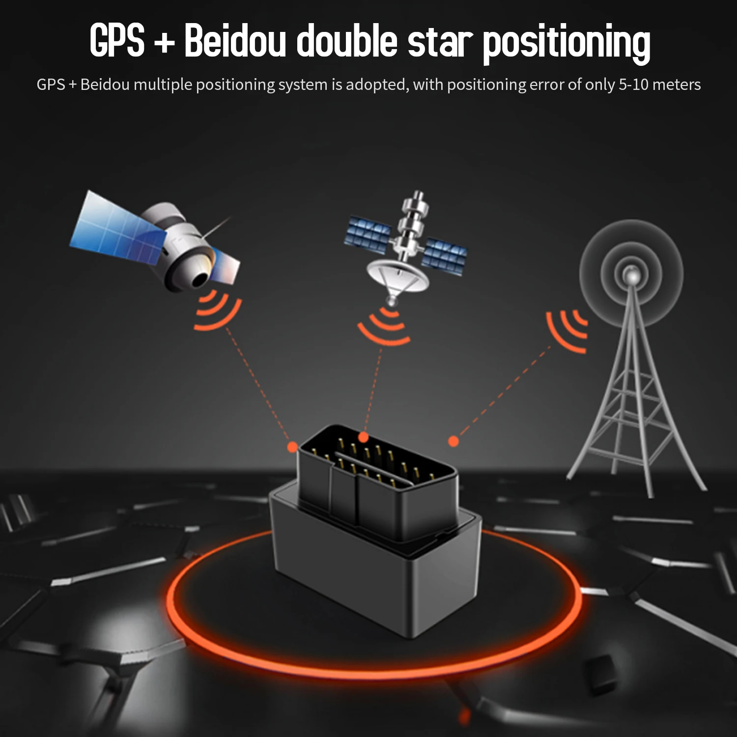 GPS трекер для транспортных средств G500M безопасность в реальном времени OBD