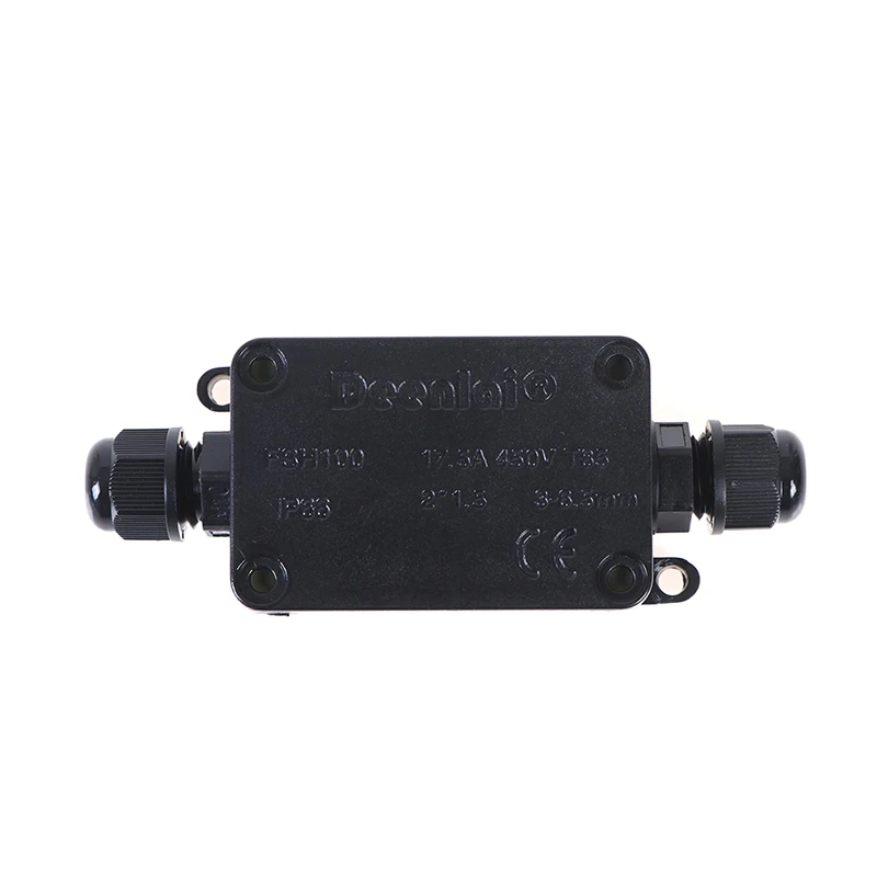 2Way IP66 наружный водонепроницаемый кабель соединительный элемент коробка с