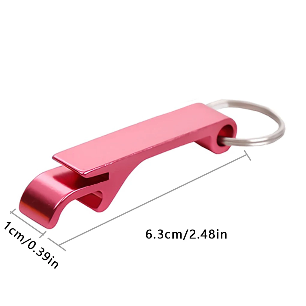 

Aluminium Portable Can Opener Key Chain Ring Can Opener Restaurant Promotion Gifts Kitchen Tools Birthday Gift Party Supplies