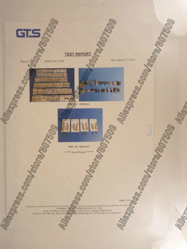 Отчет о наших ювелирных изделиях из нержавеющей стали не продается | Украшения и