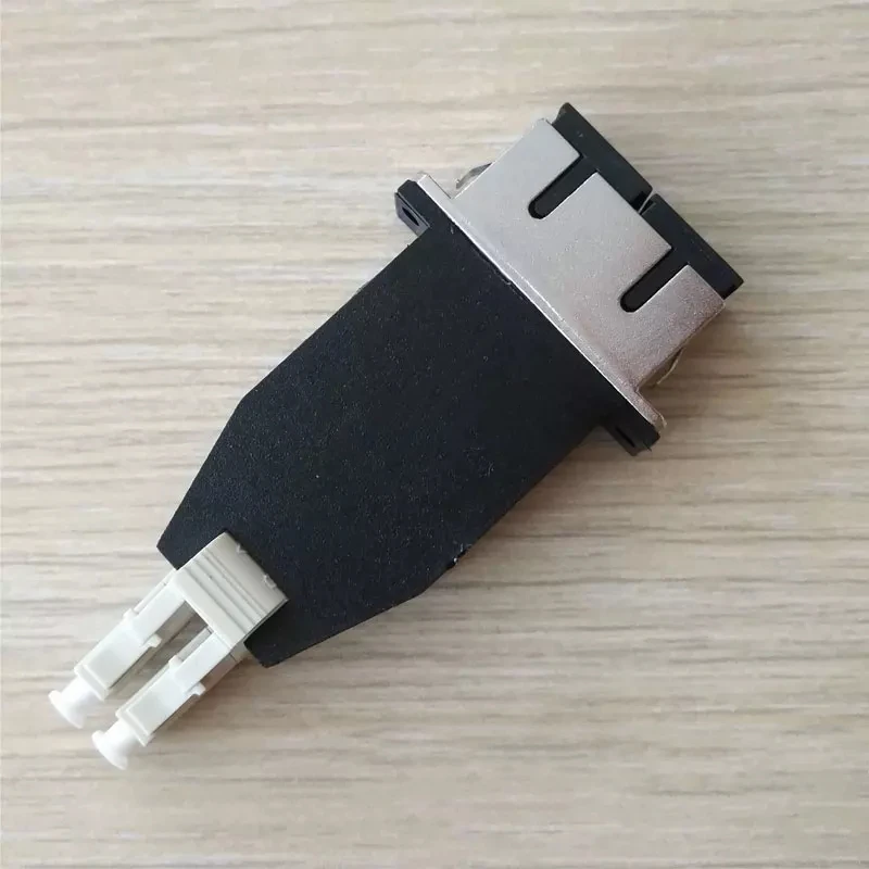 LC-SC duplex adapter FM hybrid adapter female-male SM MM SC-LC DX fiber optic adapter LC SC dual coupler free shipping ELINK