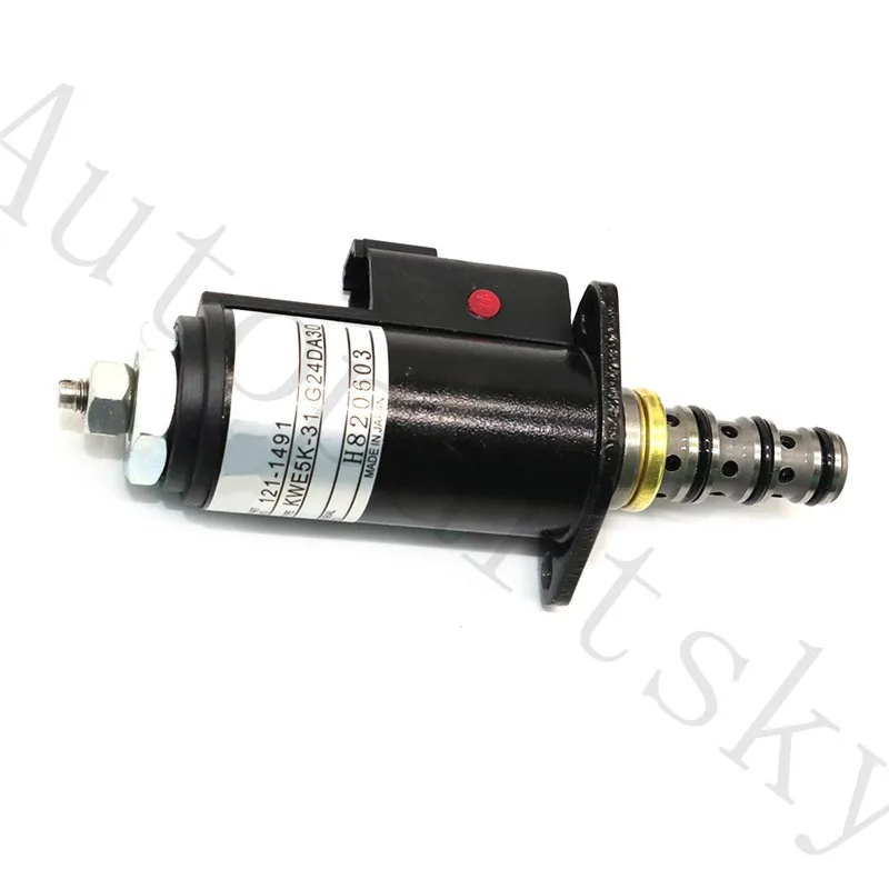 Новый Поворотный кошка электромагнитный клапан двигателя для гусеницы E320B E320C E320D