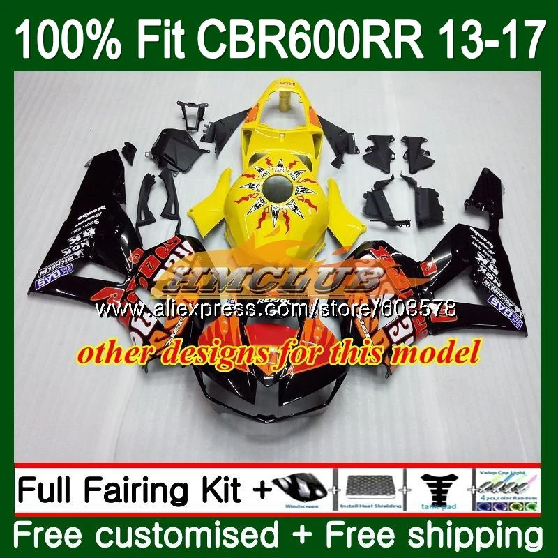 Инъекция Красного граффити для HONDA CBR600RR 2013 2014 2015 2016 2017 82CL.0 CBR 600RR 600 RR CBR600 F5 13 14 15 16