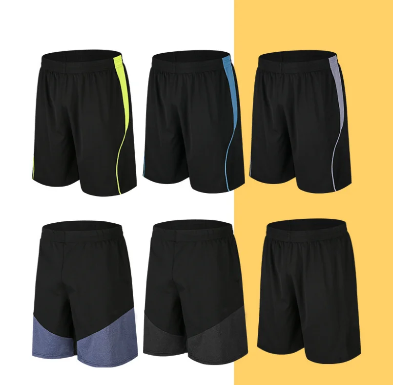 

Running Shorts Summer New men's Casual Trend Loose quick-drying Shorts Ice Silk five-point Pants men's Zipper Sweatpants Large