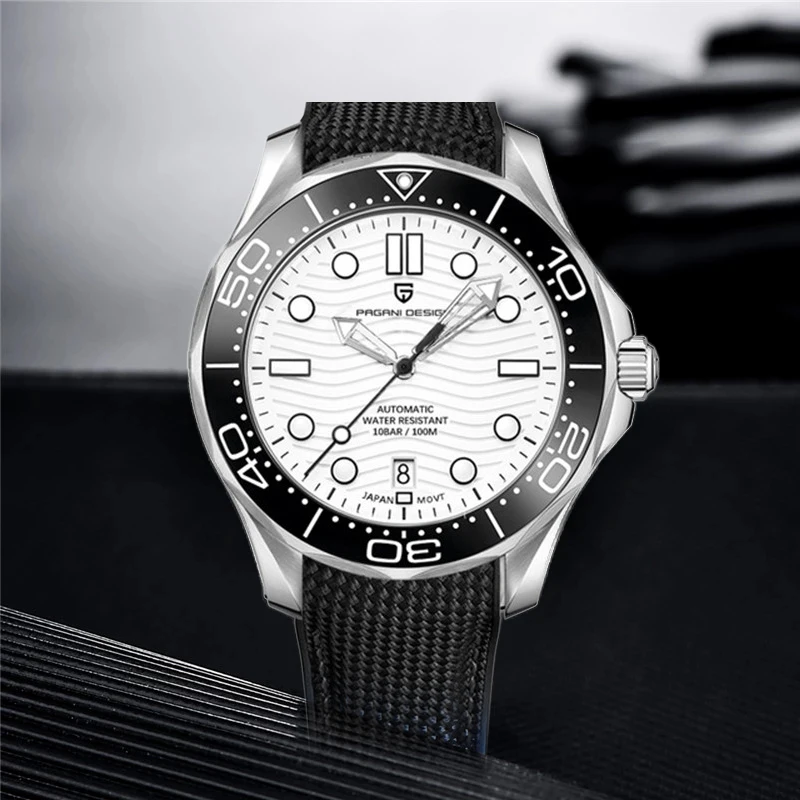 PAGANI Дизайн Новый 007 commander Для мужчин механические часы от топ бренда роскошные 100 м