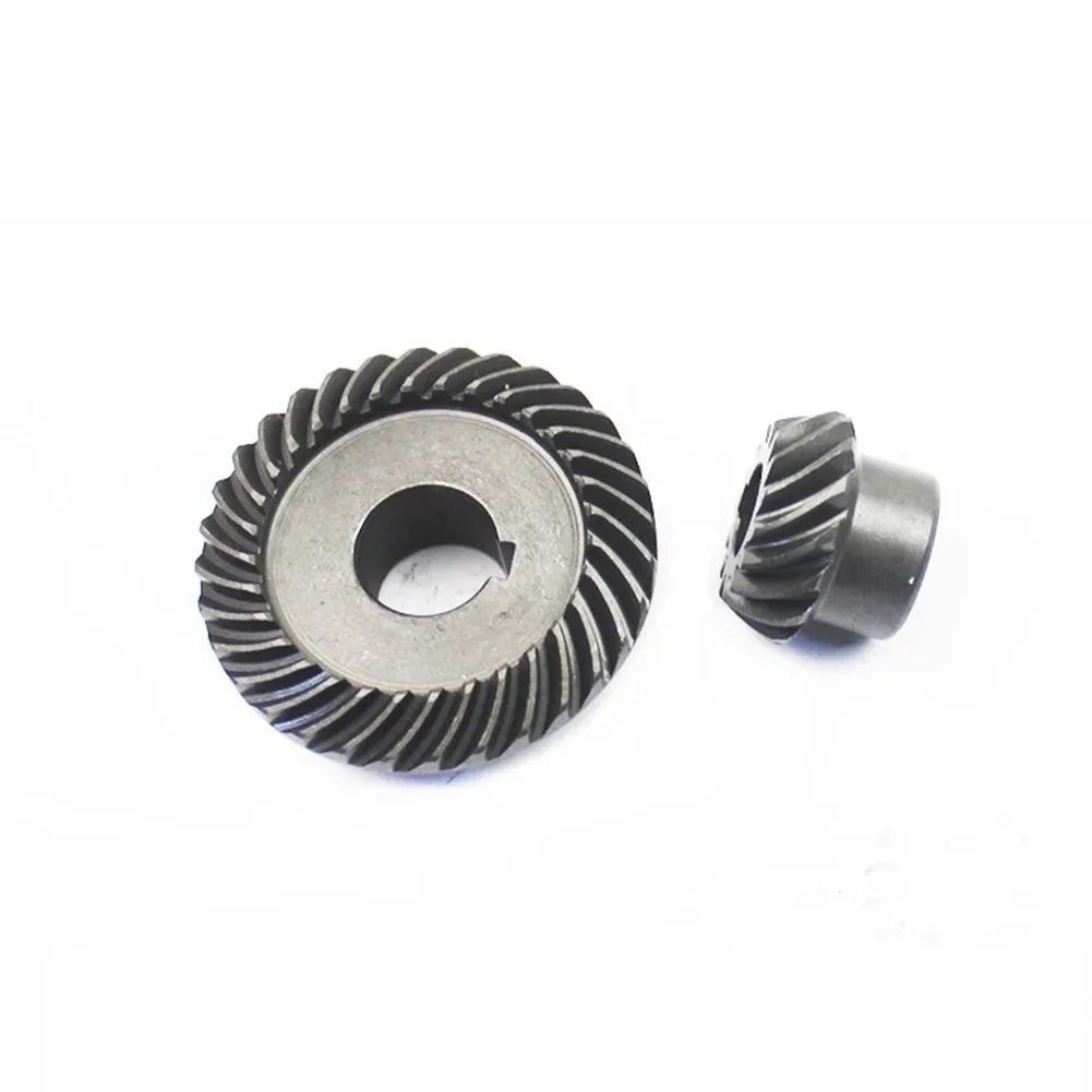 

2PCS Replacement Spiral Bevel Gear Set For 125/150 Angle Grinder Accessories Power Tool Bevel Gear Ring Gear Spiral Bevel Gear