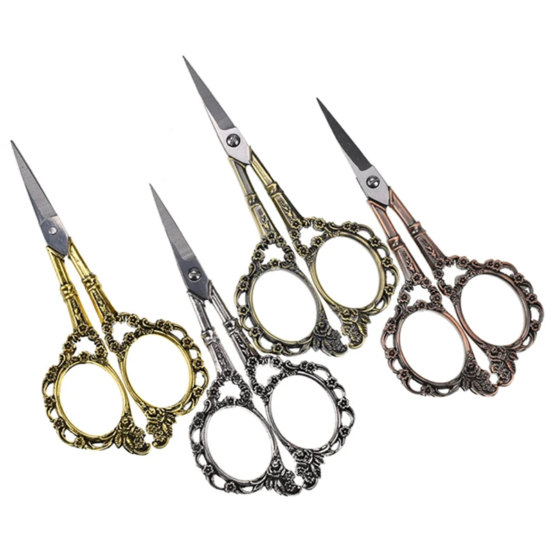 

1 PC Stainless Steel Classic Plum Scissors DIY Hand Small Cross-Stitch Scissors Needle Arts Sewing accessories