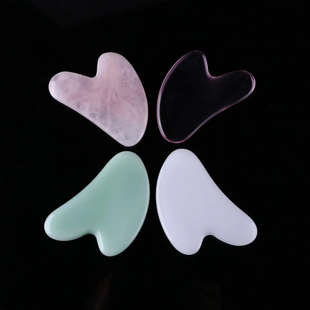 Натуральный Нефритовый камень доска гуаша для тела спа релаксирующее устройство