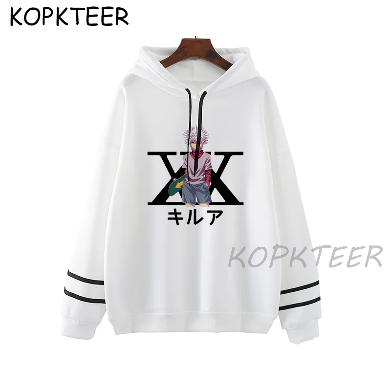 Cartoon Killua Japanese Anime Pullover Sweatshirts Hoody 2020 Hot Sale Tops Hooded Sweatshirt Women Harajuku Sweetshirts