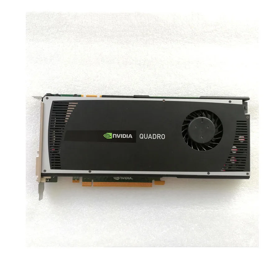 Бывшая в употреблении оригинальная Видеокарта NVIDIA Quadro 4000 2 Гб 256 бит GDDR5 DVI DP *