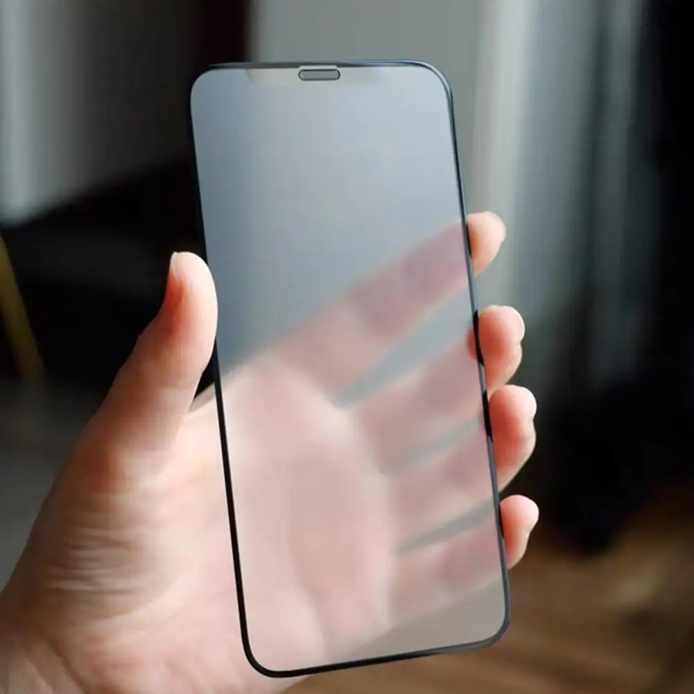 Suitable For Iphone13 Tempered Film Electroplating All-adhesive Anti-peep Without White Border Screen Protector Privac L4m0 | Мобильные