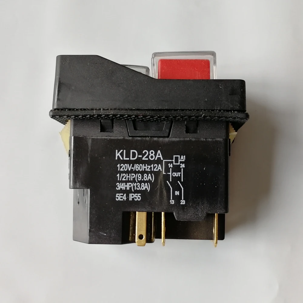 4pin 5pins Водонепроницаемый Магнитный взрывозащищенный кнопочный переключатель KLD