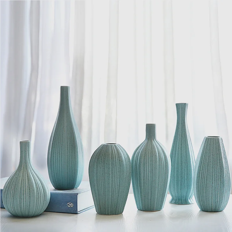 

Ceramic Vases, Retro Simple and Creative Home Furnishings, European-style Stoneware Matte Crafts