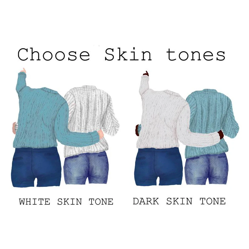 Кружка для лучших друзей подарок лучшей подруги нее персональный лучший друг