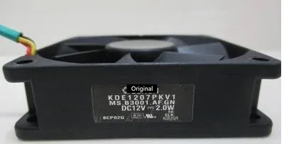 Оригинальный 100% рабочий вентилятор для проектора KDE1207PKV1 7020 70x70x20 мм 7 см 12 В 2 0