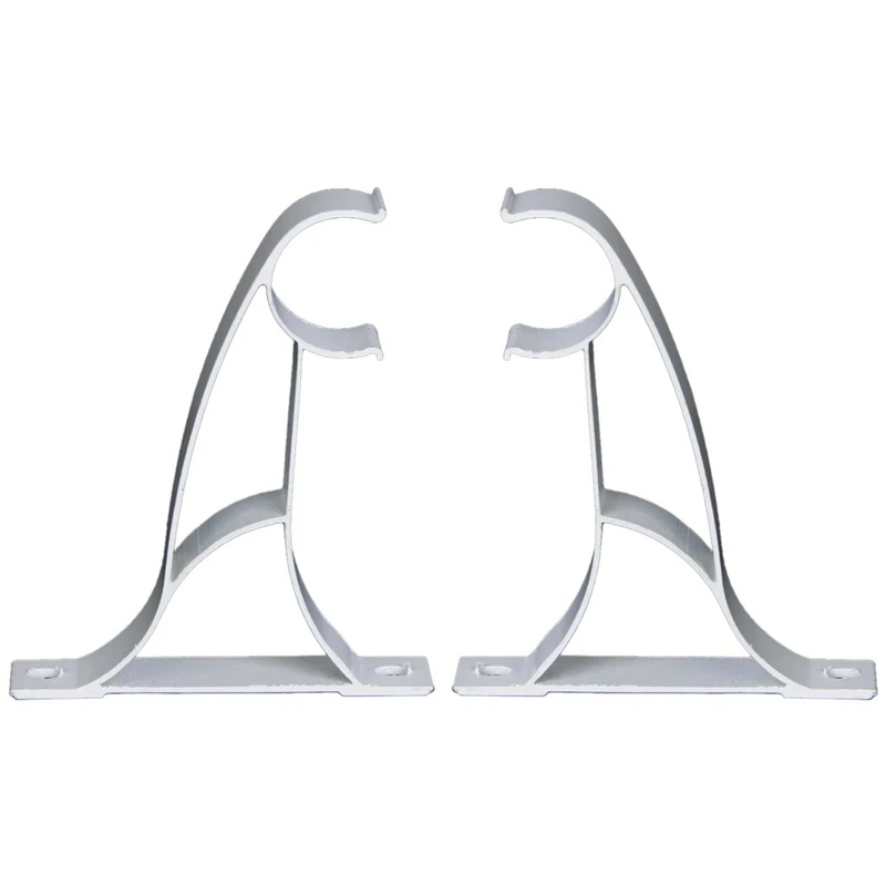 Модный 2 шт металлический карниз для штор подходит карнизов 25 мм|Декоративные