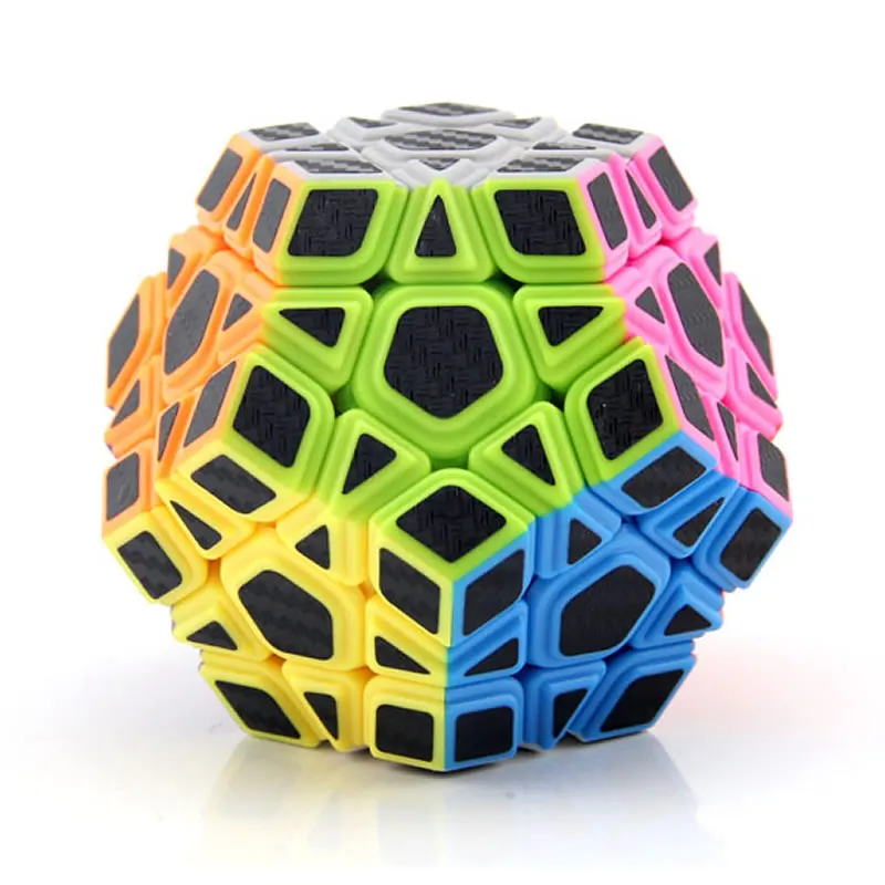 MoYu MeiLong Megaminxeds магический куб из углеродного волокна стикер Dodecahedron Neo скоростной