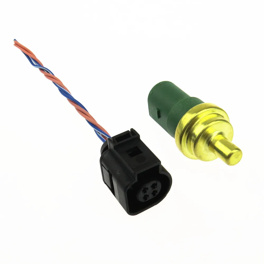 Температура воды автомобильного двигателя кабельный жгут датчика штекер для Passat