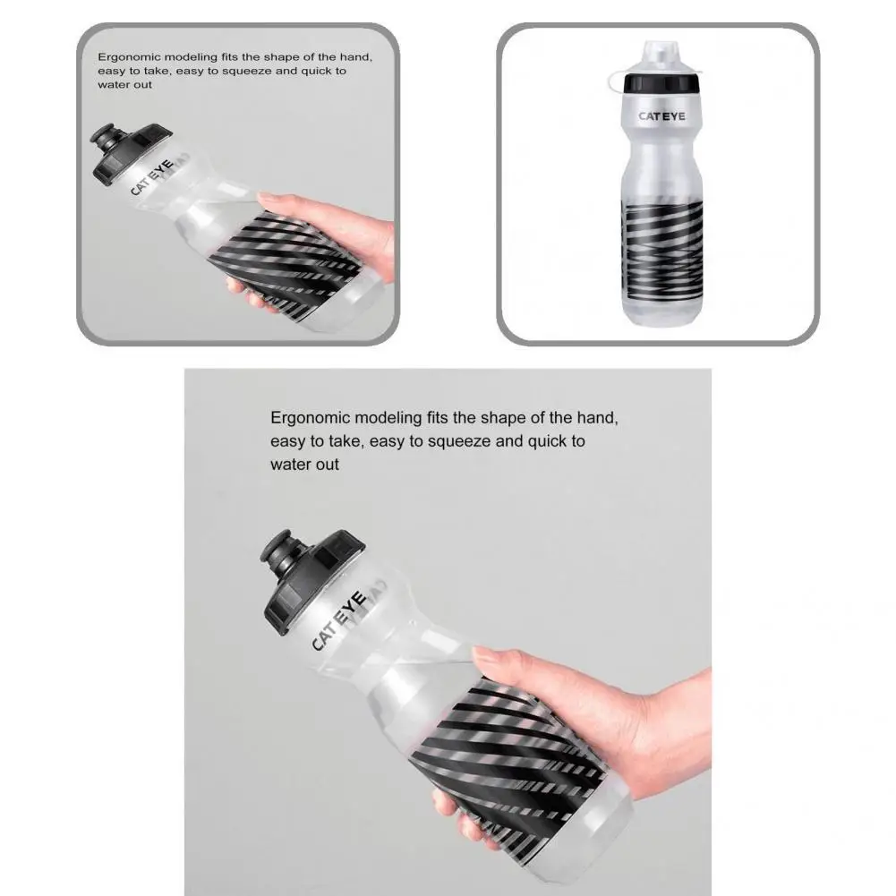 

Wide Caliber Easy to Clean Mountain Bike Water Drink Bottle for Outdoor