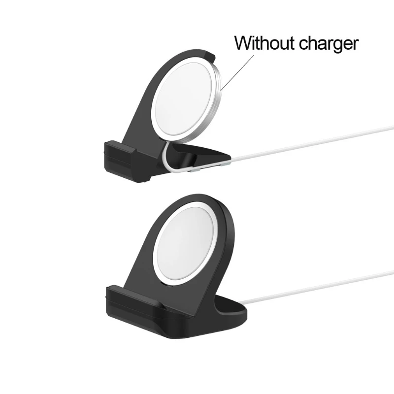 

Charger Stand Mount Silicone Mobile Phone Dock Holder for -iPhone 12 USB C Magnet Wireless Charger Desk Stand for More Cellphone