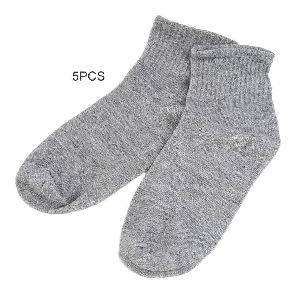 

2020 Men's Sports Comfortable Solid Color Socks Fashionable Wild Socks Comfortable Warm Cotton Socks Breathable Male Sports