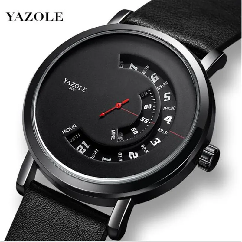 Горячая Распродажа Yazole Новые водонепроницаемые мужские часы Vibrato взрывные