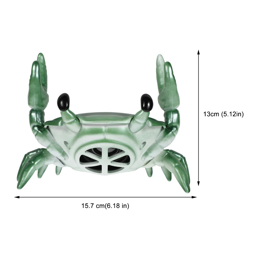 

1 Set Wireless Speaker Stereo Crab Shape Subwoofer Loudspeaker Phone Stand