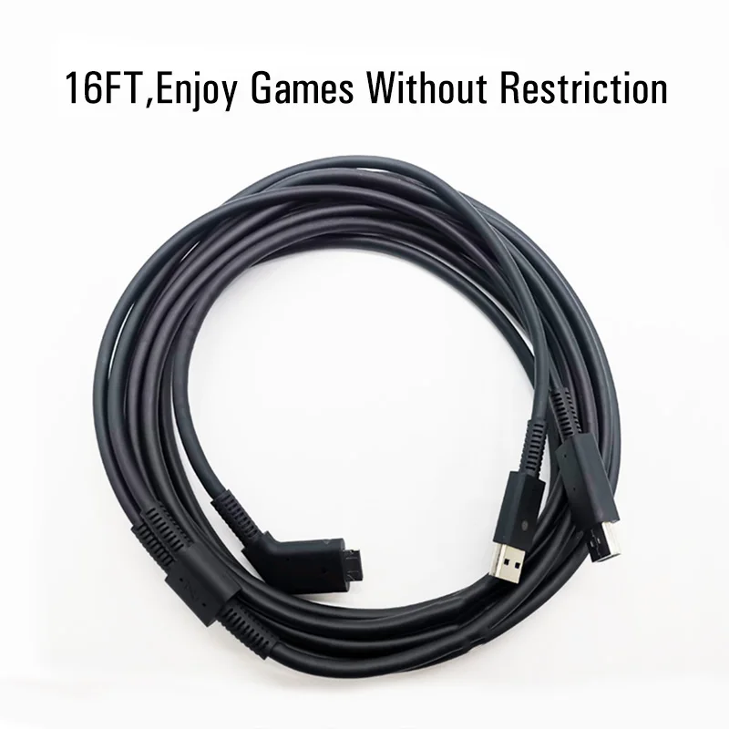 For Oculus Rift S VR Link Cable 16FT Game Connector Extension DP Usb Replacemnet for Helmet 5m | Электроника
