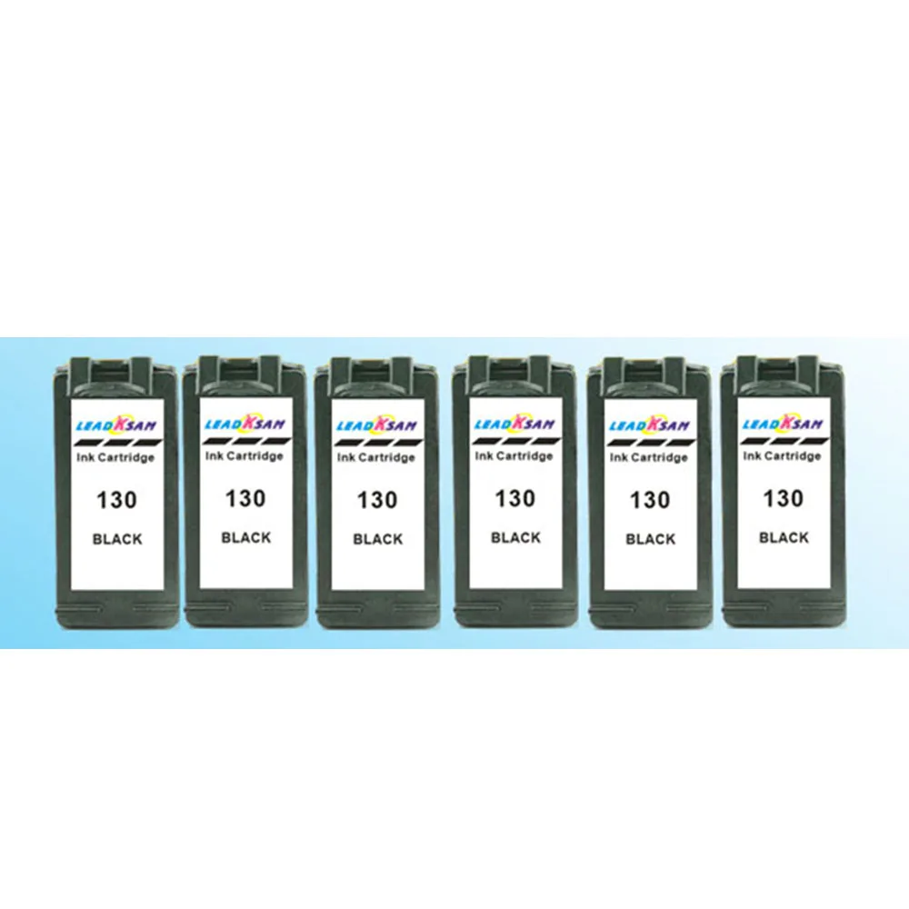 6 шт. для 130 чернильных картриджей совместимых с hp130 Deskjet 6543 5743 6623 6843 6523 9803 5943 6943