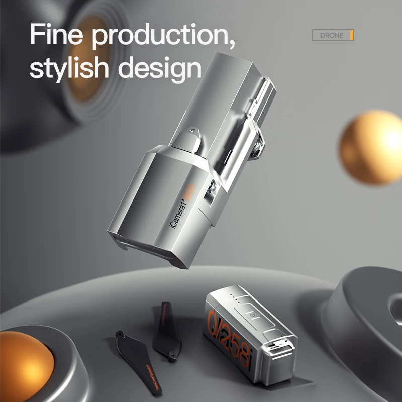 2021 НОВЫЙ HR i1 Drone 6K HD Camera Quadcopters GPS FPV с двухосевой карданной камерой EIS Professional
